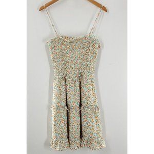 Jessica Simpson Women's Multicolored Polka Dot Mini Dress Size S